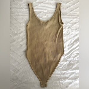 Tan bodysuit